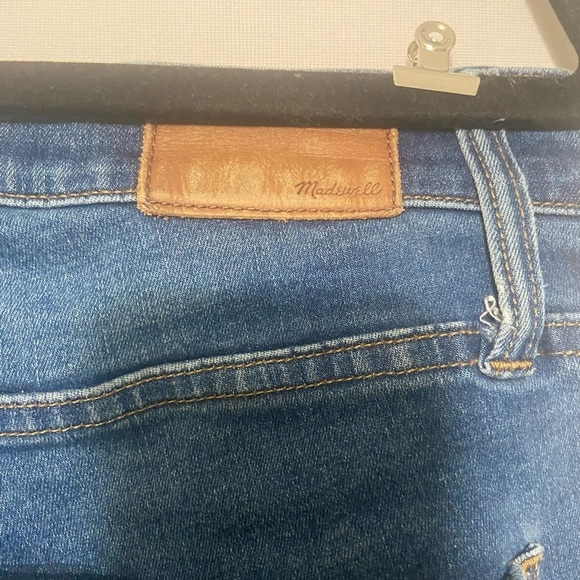 Madewell EUC 9 in high rise medium wash skinny jeans size 32 - Picture 5 of 6